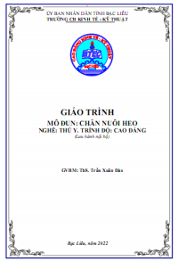 Image of GIÁO TRÌNH CHĂN NUÔI HEO