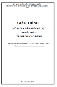 Image of Chăn nuôi gà, vịt