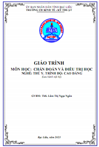 Image of GIÁO TRÌNH CHẨN ĐOÁN VÀ ĐIỀU TRỊ HỌC